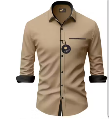 Men Regular Fit Solid Men Shirt