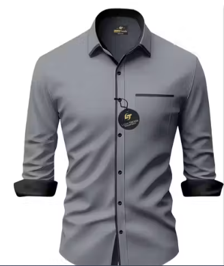 Men Regular Fit Solid Men Shirt