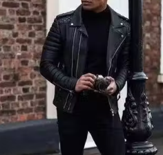 Leather jacket
