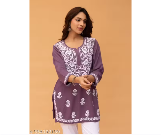Women’s Short Rayon Kurti | Printed Kurti for Everyday Comfort | Trendy Ethnic Wear |
