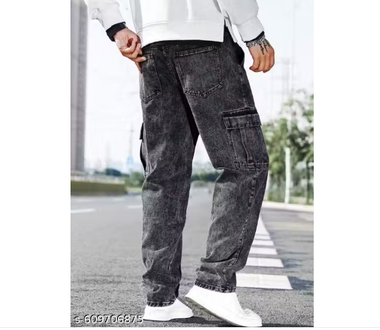 6 pocket mom-fit jeans for mens