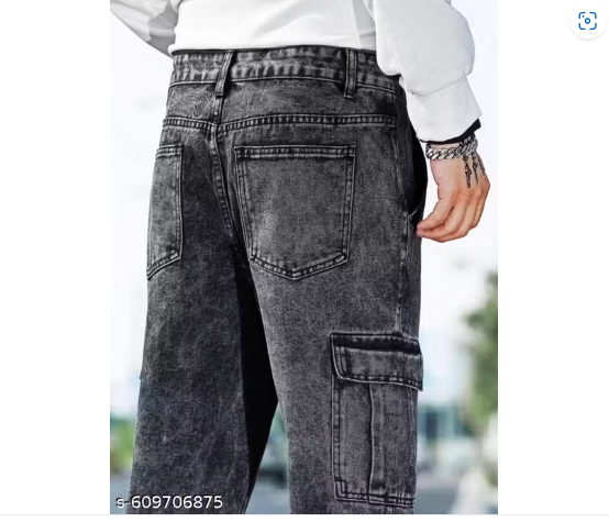 6 pocket mom-fit jeans for mens