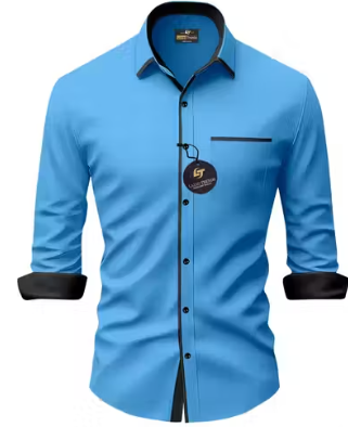 Men Regular Fit Solid Men Shirt