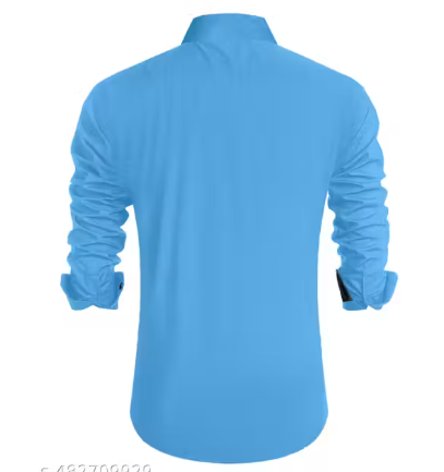 Men Regular Fit Solid Men Shirt