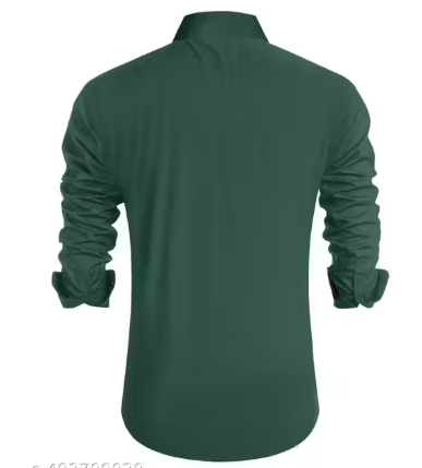 Men Regular Fit Solid Men Shirt